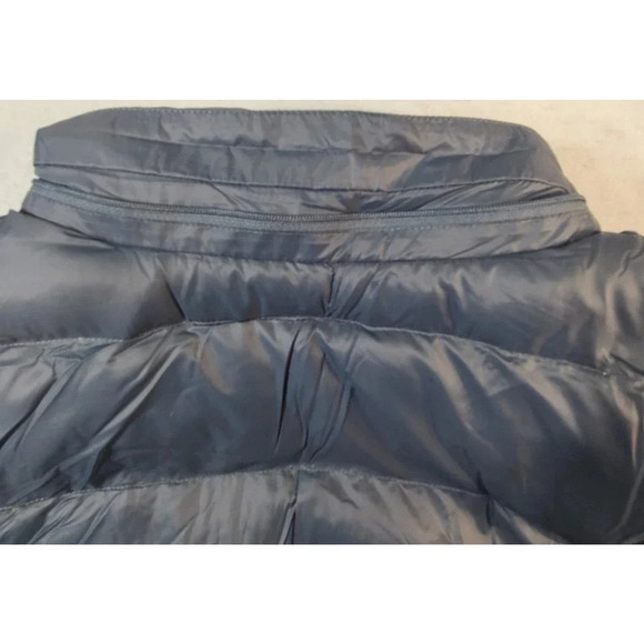 Marmot Stockholm II Down Puffer Jacket Mens Large Onyx Gray Quilted Pockets FLAW - Picture 6 of 10